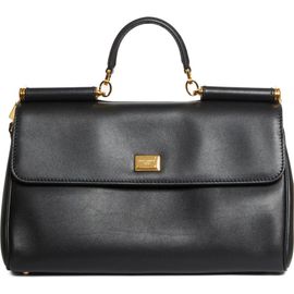 Dolce&Gabbana Dolce&Gabbana My Sicily East/West Plongé Leather Top Handle Bag