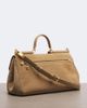 Dolce&Gabbana Dolce&Gabbana My Sicily Medium suede top-handle bag - 4