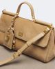 Dolce&Gabbana Dolce&Gabbana My Sicily Medium suede top-handle bag - 6
