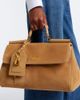 Dolce&Gabbana Dolce&Gabbana My Sicily Medium suede top-handle bag - 7