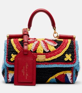 Dolce&Gabbana Dolce&Gabbana My Sicily Mini crochet top-handle bag
