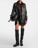 Dolce&Gabbana Dolce&Gabbana Over-the-knee leather biker boots - 3