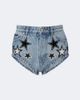 Dolce&Gabbana Dolce&Gabbana Patch-appliqué denim micro shorts - 1