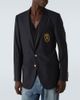Dolce&Gabbana Dolce&Gabbana Patch-appliqué wool and silk blazer - 3