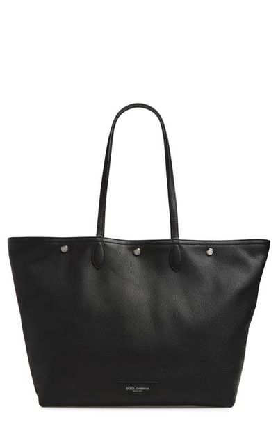 Dolce&Gabbana Dolce&Gabbana Pebbled Leather Shopper