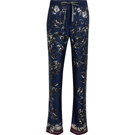 Dolce&Gabbana Dolce&Gabbana Peony Print Silk Twill Drawstring Pants