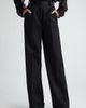 Dolce&Gabbana Dolce&Gabbana Pleated Cuff Hem Virgin Wool & Silk Trousers - 1