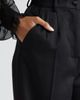 Dolce&Gabbana Dolce&Gabbana Pleated Cuff Hem Virgin Wool & Silk Trousers - 5
