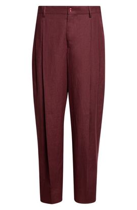 Dolce&Gabbana Dolce&Gabbana Pleated Linen Trousers