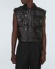 Dolce&Gabbana Dolce&Gabbana Pocket-detail sleeveless leather jacket - 3