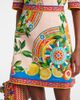 Dolce&Gabbana Dolce&Gabbana Printed cotton-blend minidress - 5