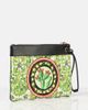 Dolce&Gabbana Dolce&Gabbana Printed leather-trimmed canvas pouch - 4