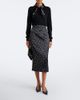 Dolce&Gabbana Dolce&Gabbana Printed satin pencil skirt - 2