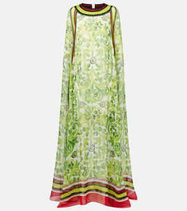 Dolce&Gabbana Dolce&Gabbana Printed silk maxi dress