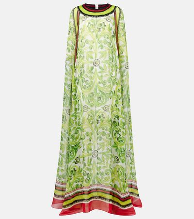 Dolce&Gabbana Dolce&Gabbana Printed silk maxi dress