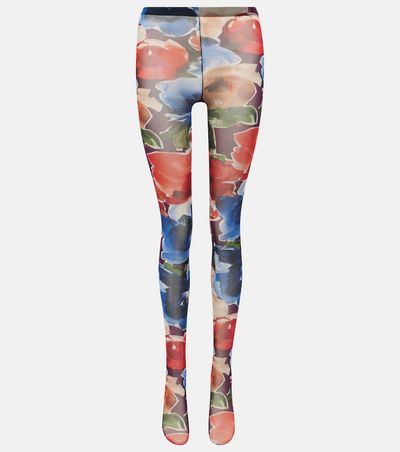 Dolce&Gabbana Dolce&Gabbana Printed tulle tights