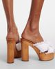 Dolce&Gabbana Dolce&Gabbana Raffia platform mules - 2