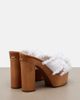 Dolce&Gabbana Dolce&Gabbana Raffia platform mules - 3