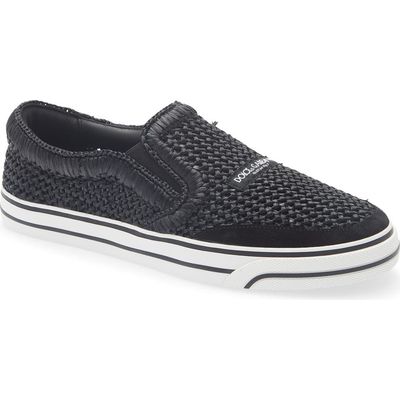 Dolce&Gabbana Dolce&Gabbana Raffia Slip-On Sneaker