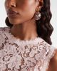 Dolce&Gabbana Dolce&Gabbana Re-Edition DG embellished clip-on earrings - 6