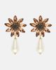 Dolce&Gabbana Dolce&Gabbana Re-Edition embellished clip-on earrings - 1