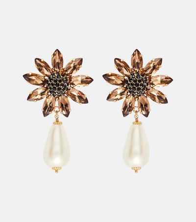 Dolce&Gabbana Dolce&Gabbana Re-Edition embellished clip-on earrings