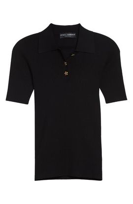 Dolce&Gabbana Dolce&Gabbana Rib Polo Sweater