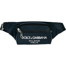 Dolce&Gabbana Dolce&Gabbana Rubber Logo Nylon Belt Bag