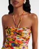 Dolce&Gabbana Dolce&Gabbana Ruched floral halterneck minidress - 3