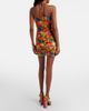 Dolce&Gabbana Dolce&Gabbana Ruched floral halterneck minidress - 5
