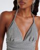 Dolce&Gabbana Dolce&Gabbana Ruched halterneck lamé top - 3