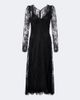 Dolce&Gabbana Dolce&Gabbana Semi-sheer chantilly lace midi dress - 1