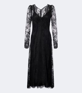 Dolce&Gabbana Dolce&Gabbana Semi-sheer chantilly lace midi dress