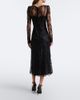 Dolce&Gabbana Dolce&Gabbana Semi-sheer chantilly lace midi dress - 6