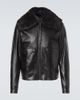 Dolce&Gabbana Dolce&Gabbana Shearling-trimmed leather jacket - 1