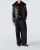 Dolce&Gabbana Dolce&Gabbana Shearling-trimmed leather jacket - 2