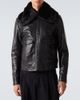 Dolce&Gabbana Dolce&Gabbana Shearling-trimmed leather jacket - 3
