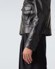 Dolce&Gabbana Dolce&Gabbana Shearling-trimmed leather jacket - 7