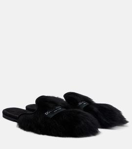 Dolce&Gabbana Dolce&Gabbana Shearling mules