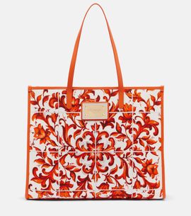 Dolce&Gabbana Dolce&Gabbana Shopping Large printed canvas shopper