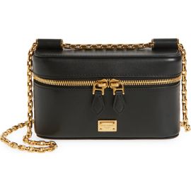 Dolce&Gabbana Dolce&Gabbana Sicily Leather Vanity Case Crossbody Bag