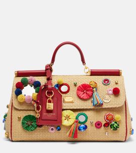 Dolce&Gabbana Dolce&Gabbana Sicily Medium embellished top-handle bag