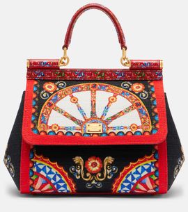 Dolce&Gabbana Dolce&Gabbana Sicily Medium printed top-handle bag