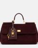 Dolce&Gabbana Dolce&Gabbana Sicily Medium suede top-handle bag - 1