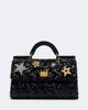 Dolce&Gabbana Dolce&Gabbana Sicily Mini sequined top-handle bag - 1