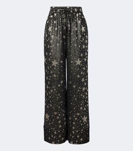 Dolce&Gabbana Dolce&Gabbana Silk-blend jacquard lamé wide-leg pants