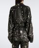 Dolce&Gabbana Dolce&Gabbana Silk-blend jacquard lamé wrap top - 5