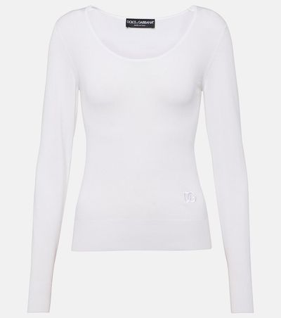 Dolce&Gabbana Dolce&Gabbana Silk-blend sweater