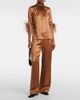 Dolce&Gabbana Dolce&Gabbana Silk satin wide-leg pants - 2