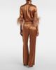 Dolce&Gabbana Dolce&Gabbana Silk satin wide-leg pants - 3